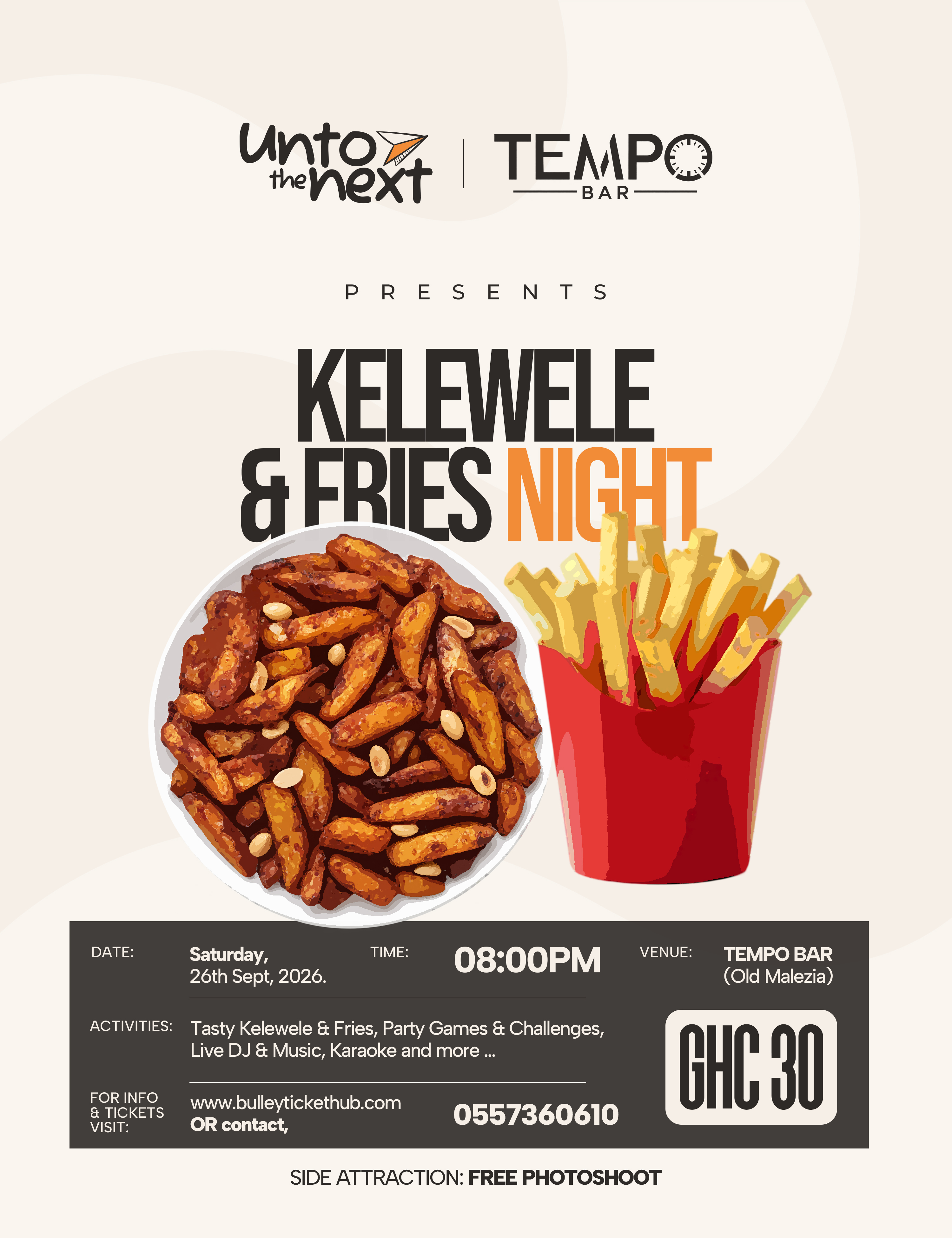 Kelewele & Fries Night